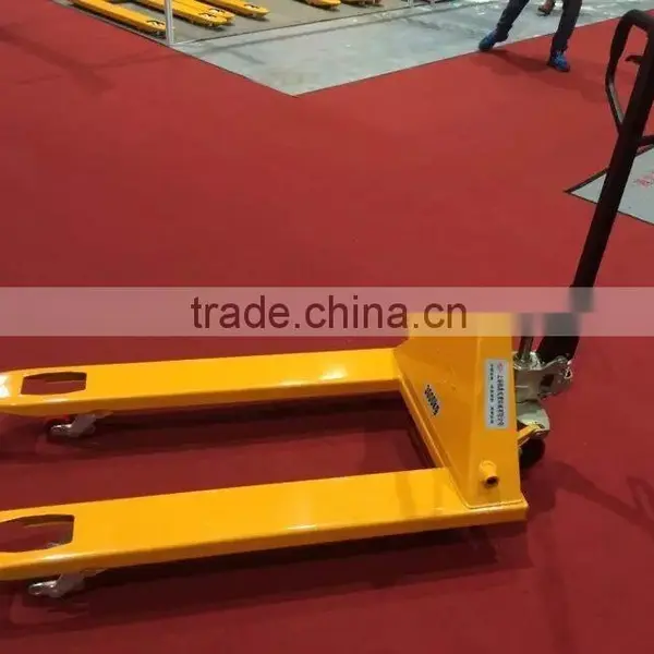Best Quality 2.5T AC Pump Hand Pallet Truck Price Quality Choice photo-3