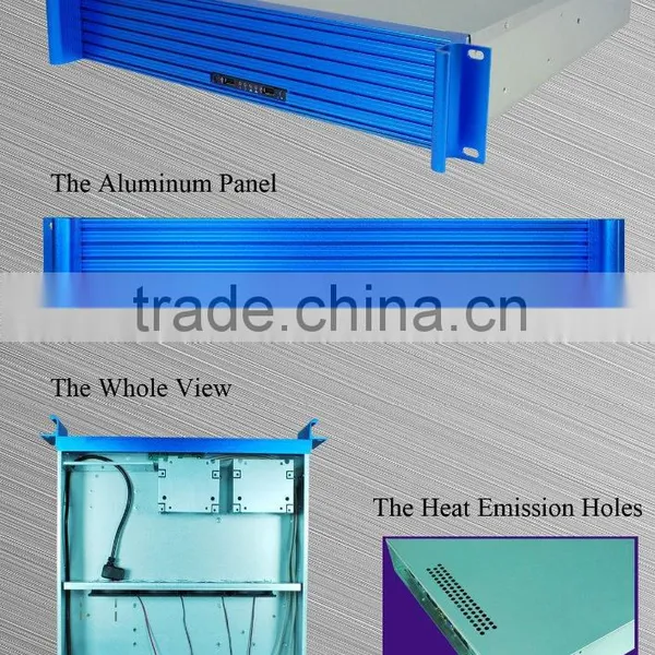 2016 Hot Sale New 2U 9 BAYS Industrial Control Aluminium Server Case(free Sample is Provided) Rackmount Chassis photo-6