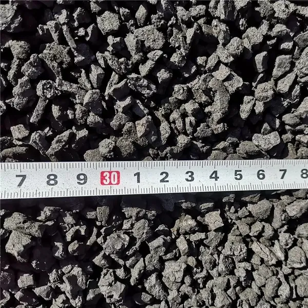 Large Output Carbon Coke Price Semi Coke 6-18mm 10-25mm 18-35mm Lam Coke Coalite photo-5
