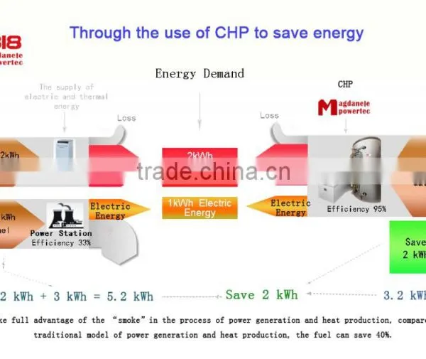 Nature Gas Generator/power Station /chp /micro Chp-- Cloudia photo-4