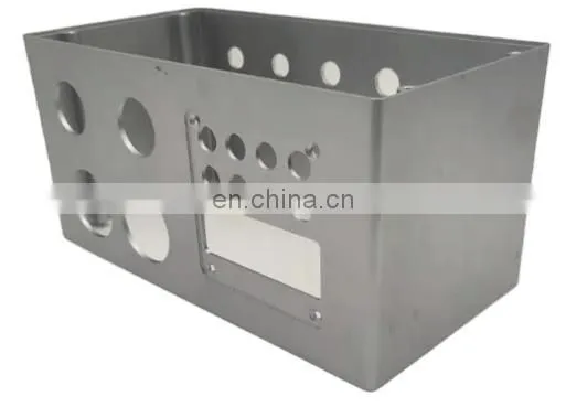 Aluminum Laser Logo Bending Stamping Fabrication Service Anodized Sheet Metal photo-3