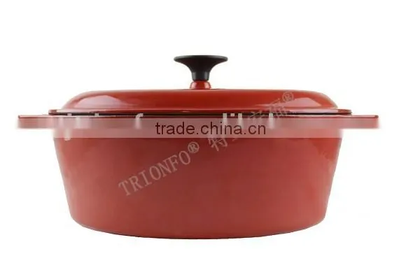 Color Enamel Coating Cast Iron Pot photo-2