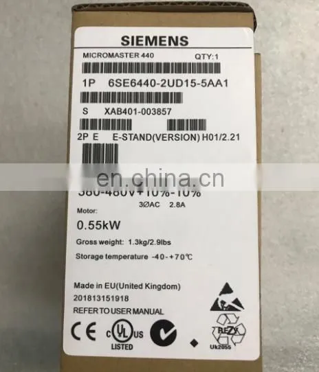 New Siemens Inverter Siemens Inverter Board 6SE6440-2UD31-8DA1 6SE64402UD318DA1 photo-5