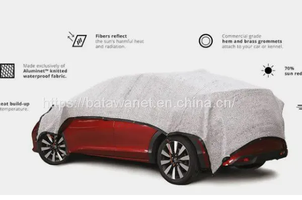 Shade Net Car Parking Silver HDPE Wear-Resisting Heat Control Aluminum Foil Mesh Shading Nets photo-2