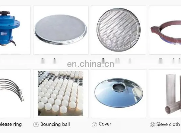 Grain Flour Soy Milk Filter Rotary Vibrating Screen Machine photo-5