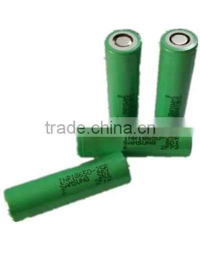 Samsung 25R 2500mah Li-ion Rechargeable 18650 Battery for Self Balancing Scooter photo-2