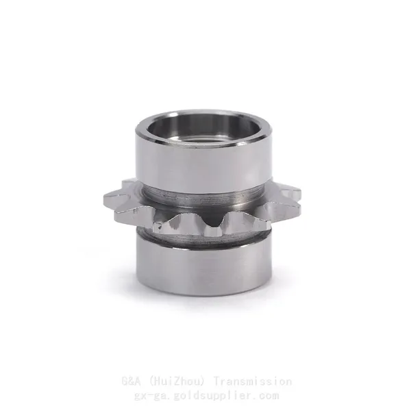Silver Star-shaped Sprocket, Metal Sprocket, Star-shaped Gear, Silent Chain Sprocket