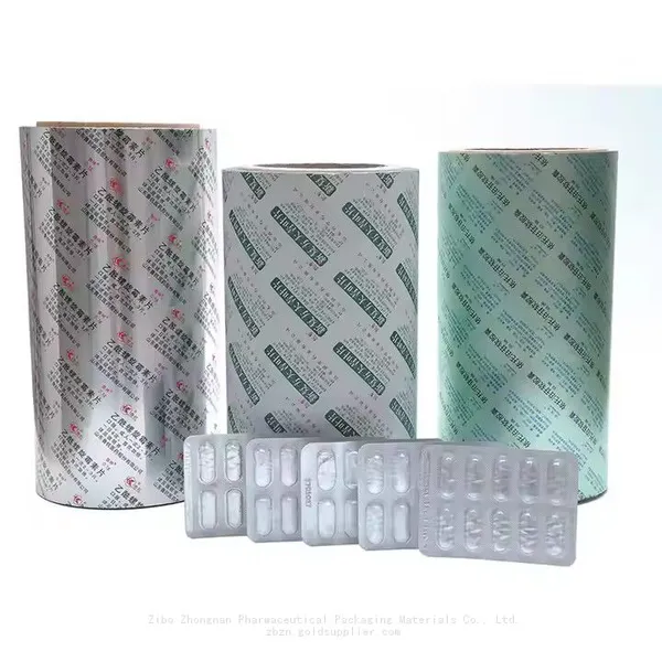 Printed Half Hard Foil Pharmaceutical Blister Medicinal Packaging photo-2