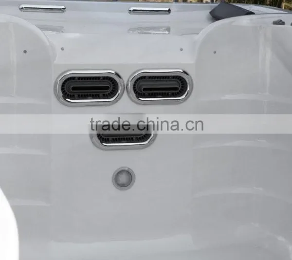 High Quality Hot Sale Balboa Control System Freestanding Acrylic Large Whirlpool Outdoor Swimming Pool Massage Used Swim Spa photo-4