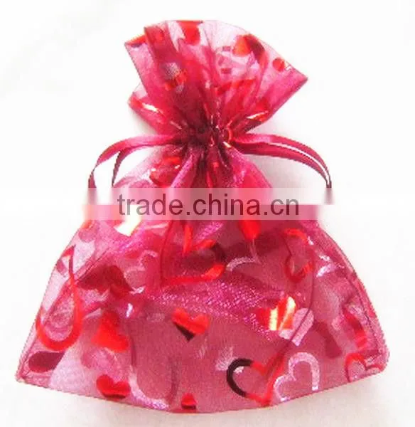 Red Present Pouch and Gift Bags With Rope for Outdoor Packing/car-trip Snacks/candy/gifts photo-4
