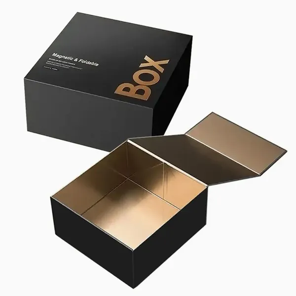 Wholesale Ribbon High-grade Christmas Gift Box Factory Can be Customized Size Carton Black photo-5
