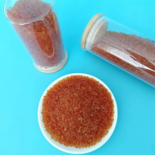 Orange Color-changing Silica Gel Desiccant 2-4mm Reusable Moisture Absorber Beads photo-4