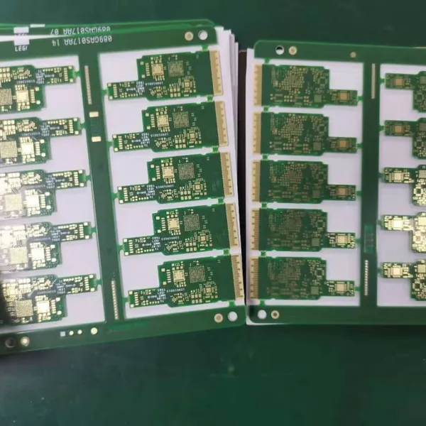 8 Layers of HDI High-frequency Mixed Pressure Buried Capacitor+buried Copper Block+gold Finger PCB photo-4