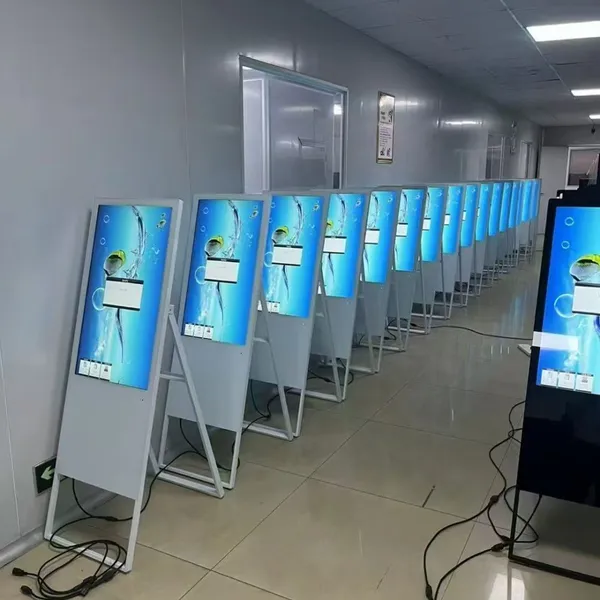 Advertising Machine/18.5-110 Inch Wall-Mounted Advertising Machine HD Display Monitor Integrated LCD Smart Digital Totem SignageOEM/ODM