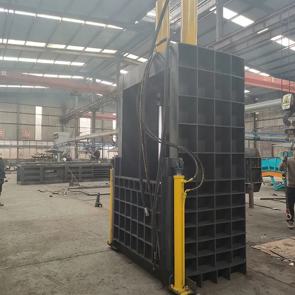 Vertical Hydraulic Cardboard Box Baling Press/Hydraulic Cans Waste Plastic Films Baler Machine photo-2
