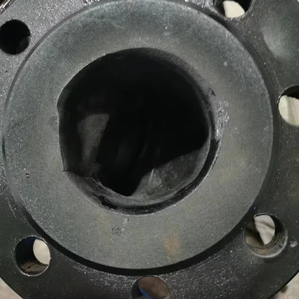 ANSI EG46J-10 Cast Iron 150LB DIN PN16 Manual Rubber Lined Flange High Temperature Diaphragm Valve photo-4