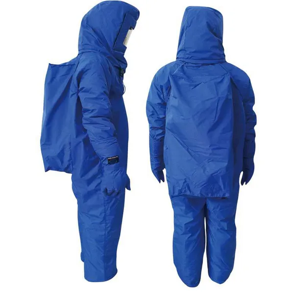 Ms760003b Low-temperature Liquid Nitrogen Protective Suit, Liquid Nitrogen Protective Suit, Enkerr Low-temperature Protective Suit With Breathing Backpack, Including Gloves and Boots