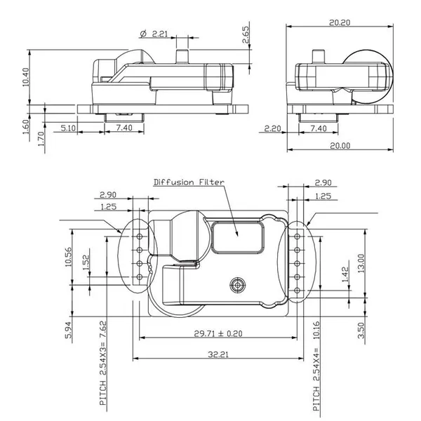 ZyTemp ZG09S NDIR CO2 Sensor Module photo-5