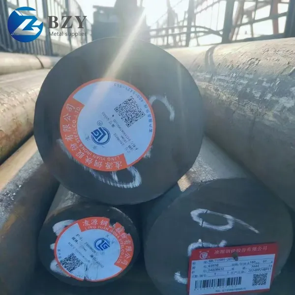 Top Quality Low Price Q195 Q215 Q235 Q255 Q275 Carbon Steel Half Round Bar photo-5