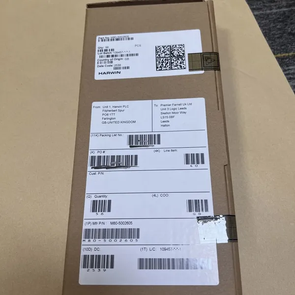 HARWIN, M80-5002605, Datamate J-Tek, 2.0mm Pitch, 26 Position, DIL Male Header, Jackscrew, Through Hole, High Reliability Connector