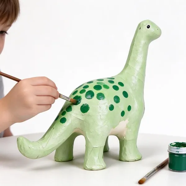Unfinished Paper Mache Animals for Classroom Art - 100% Recycled Paper, Compostable, Educational Craft Activity