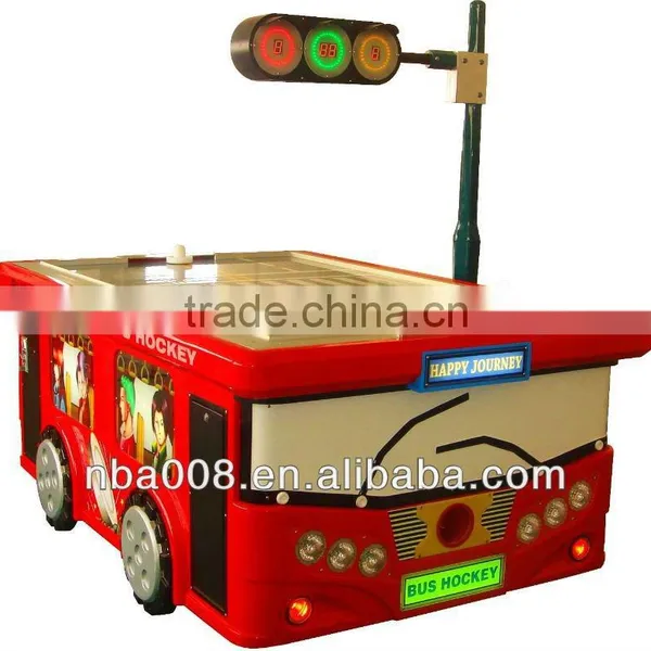 Fashion Coin Operated Bus Air Hockey Game Machine photo-6