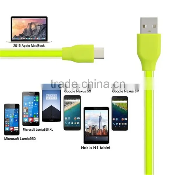 Flex 3.1 Type C USB Connector Cable for Macbook NOKIA N1 Letv Phone photo-6
