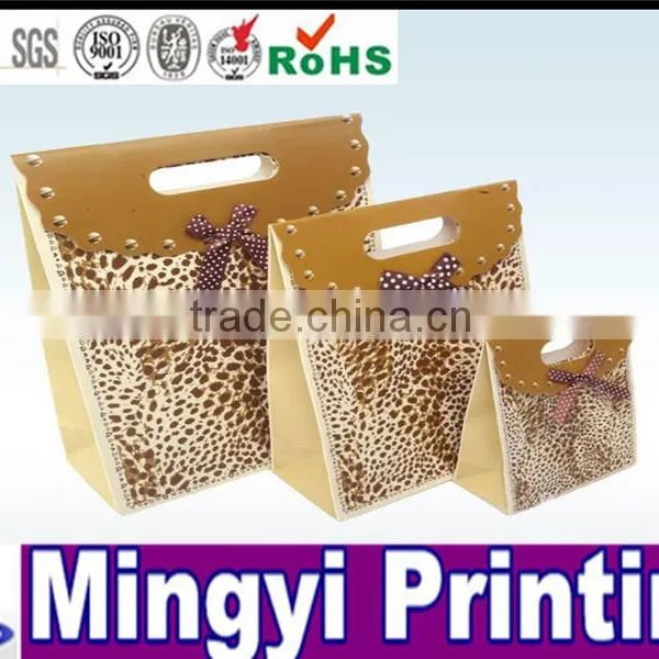 New Design Brown Kraft Gift Paper Bag