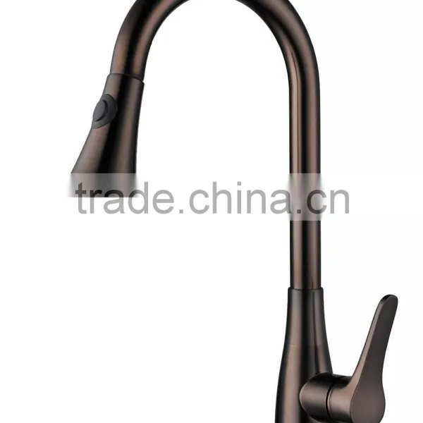 Digital LED Pull Out Spray Kitchen Sink Faucets photo-2