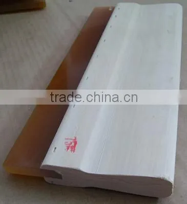 Squeegee Screen Printing Scraper Ink Scratching Tool Wood Handle photo-2