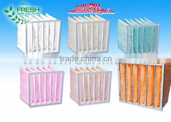 Difference Efficiency Air Filter Non-woven Pocket Filter