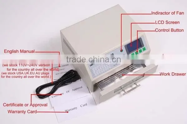 Free Shipping Puhui T-962 (220V / 110V) Infrared Reflow Oven IC Heater ,T962 Reflow Station photo-2