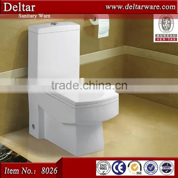 Three Inch Outlet Siphonic Toilet Bowl , Japanese Toilet, One Piece South America Toilet wc Prices photo-2
