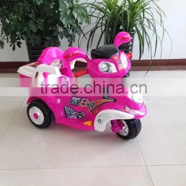 Cartoon and Musical Toy Kids Plastic Motorcycle for Children With China Style