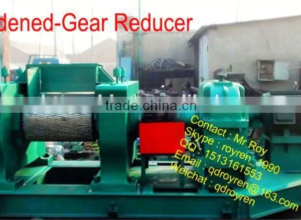 GOLDEN SUPPLIER Waste Tire Recycling Rubber Cracker Machine Crusher Machine photo-3