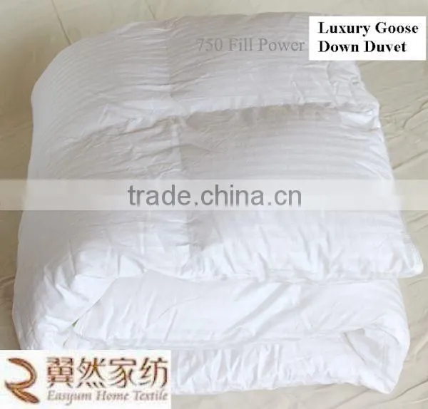 Luxury Germany Piping Edge White Goose Down Quilt photo-2