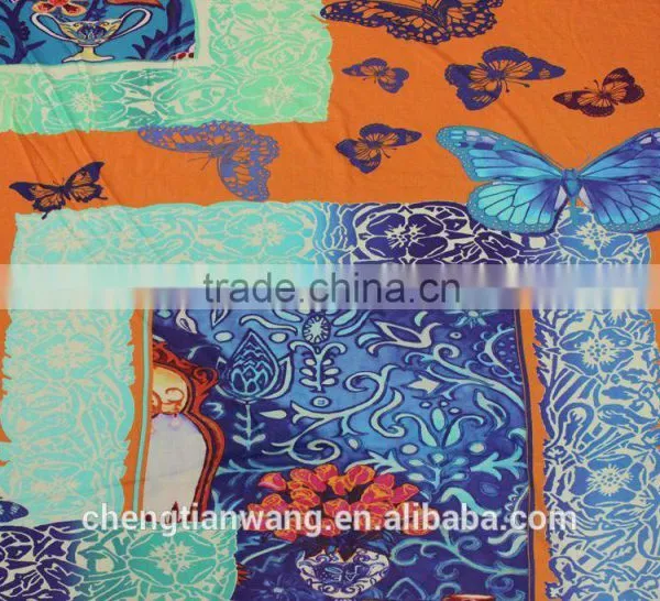 2015 Wool High Quality Ladies Scarves With Printed Design photo-4