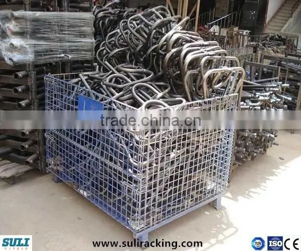 Metal Collapsible Storage Stacking Tyre Rack or Cage photo-6