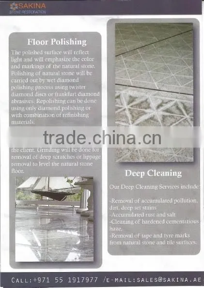 Tile Cleaning , Renewing , Polishing Services for Projects , Hotels , Villas Dubai Sharjah Ras Al Khaimah Umm-Quwain ,Abu Dhabi photo-3