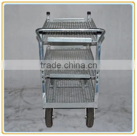 Foldable Cleaning Hand Trolley,plain Trolley, Utility Cart,wheelbarrow photo-3