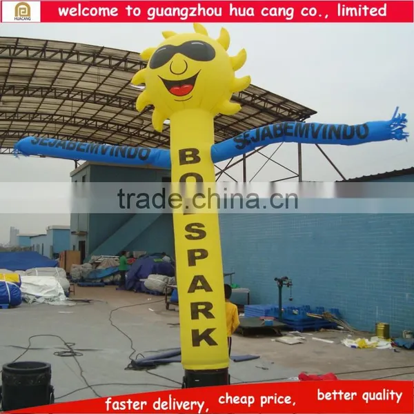 Custom Made Inflatable Sun Sky Dancer , Advertising Air Dancer for Promotion photo-3