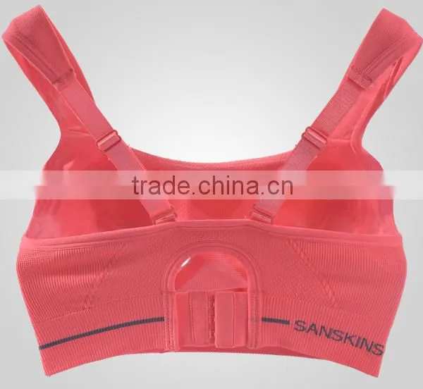 Sex Girl Breathable Sport Seamless Bra Women Sports Bra photo-3
