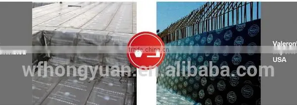 HDPE Self-adhesive Bitumen Waterproof Membrane/HDPE Waterproof Membrane photo-4