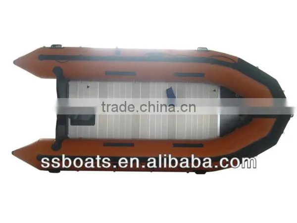Sunshine 11'8"360cm Inflatable Boat Tender Dinghy Fishing Camping Pontoon Boat photo-2