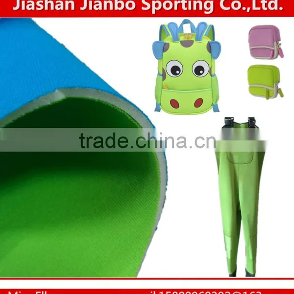 1.5 mm Thin Polyester Neoprene Fabric Rubber Sheet From Factory photo-6