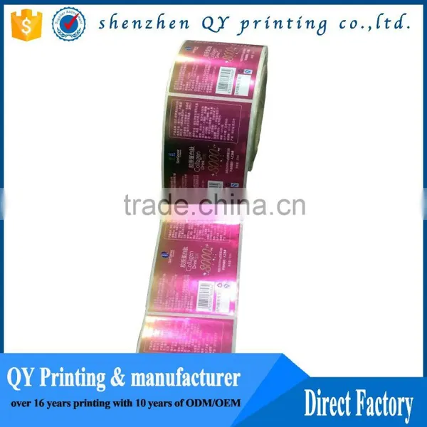 Custom Printed Waterproof Sticker Adhesive Food Label photo-2