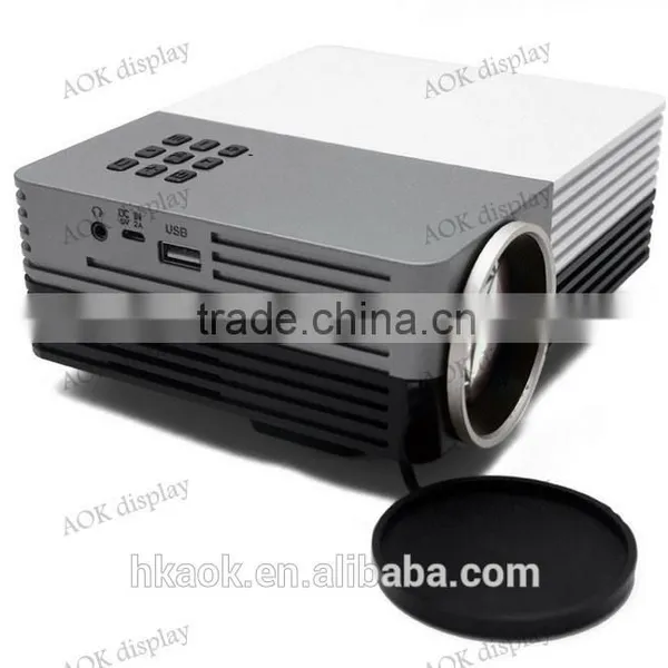 GM50 New Arrival Portable Multimedia Projector Mini Video Projector Home Theater HDMI VGA AV SD LED Projector Cube Projector photo-4