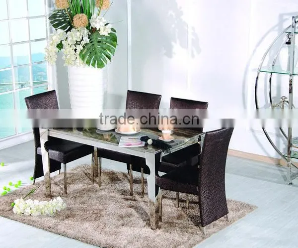 Dining Table Set and Dining Room Marble Set HD-110 photo-3