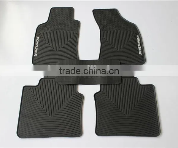 Auto Floor Mats (2 Row Set) Cargo Liner for Toyota Fortuner (Tan) photo-3