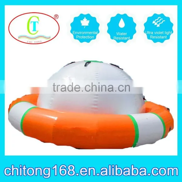 Summer Water Park Aqua Floating Rotating Saturn